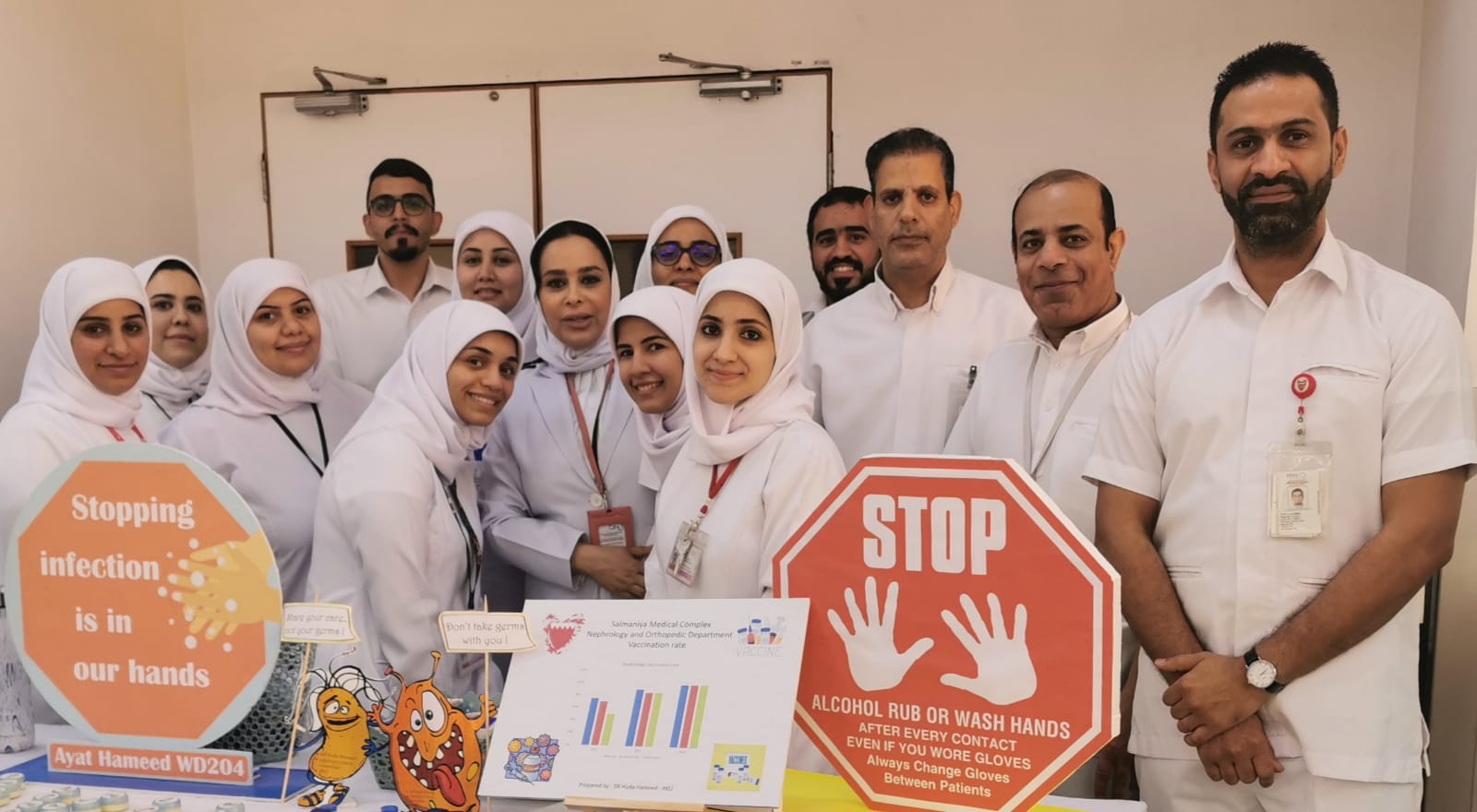 حملة توعوية بـ"السلمانية" حول أهمية التطعيمات