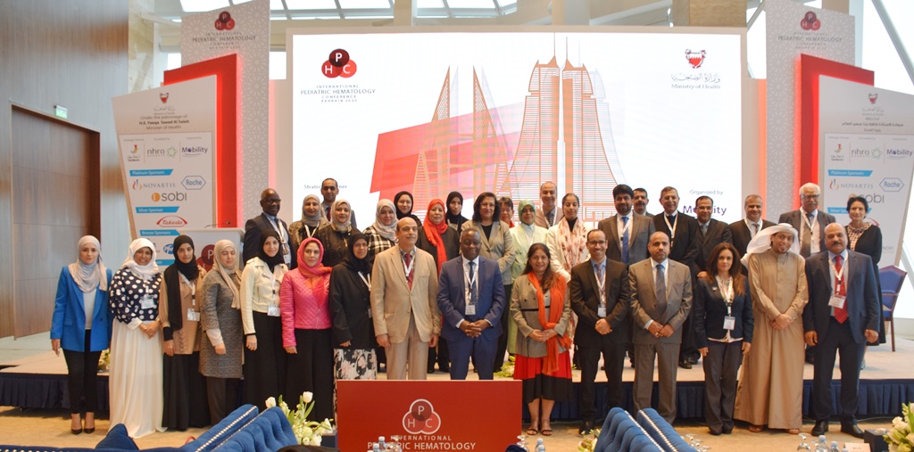 تحت رعاية سعادة وزيرة الصحة إفتتاح أعمال المؤتمر الدولي لأمراض دم الأطفال  