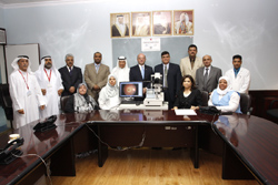 digital Fundus camera at the Diabetic Clinic At Salmaniya Medical Center