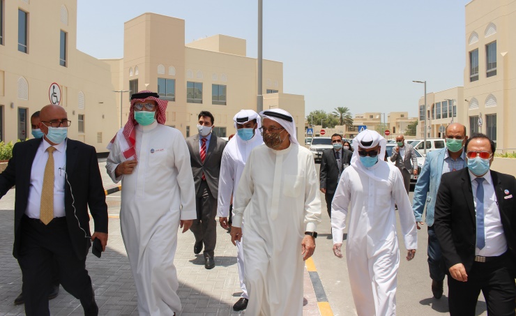 Supreme Council for Health opens a new 814 bed treatment centre in Aali