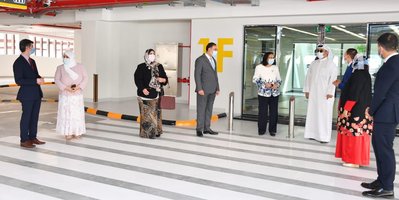 سعادة وزيرة الصحة تفتتح مبنى مواقف السيارات متعدد الطوابق بمجمع السلمانية الطبي
