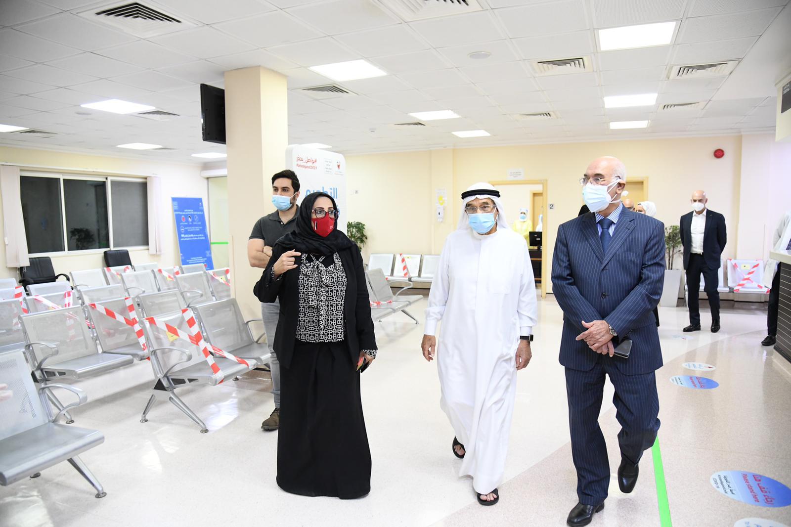 SCH President visits Shaikh Jaber Health Centre