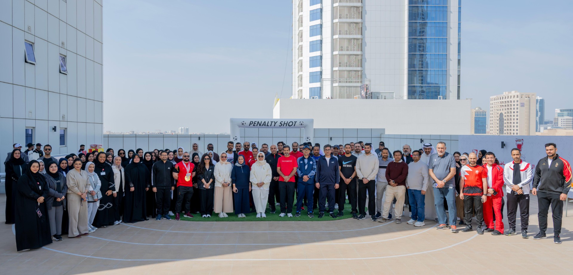 وزارة الصحة تحتفي باليوم الرياضي لمملكة البحرين