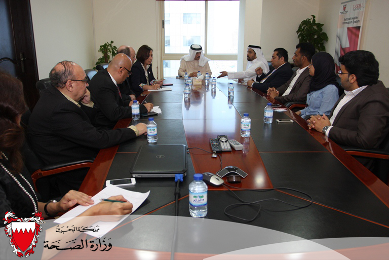 During a meeting with the Deputy SHAMTOOT along with the head and members of the ‏Bahrain Society for S.C.D Patients Care: the Minister of Health: dedicated to developing services for S.C.D patients and upgrading the health services provided to them