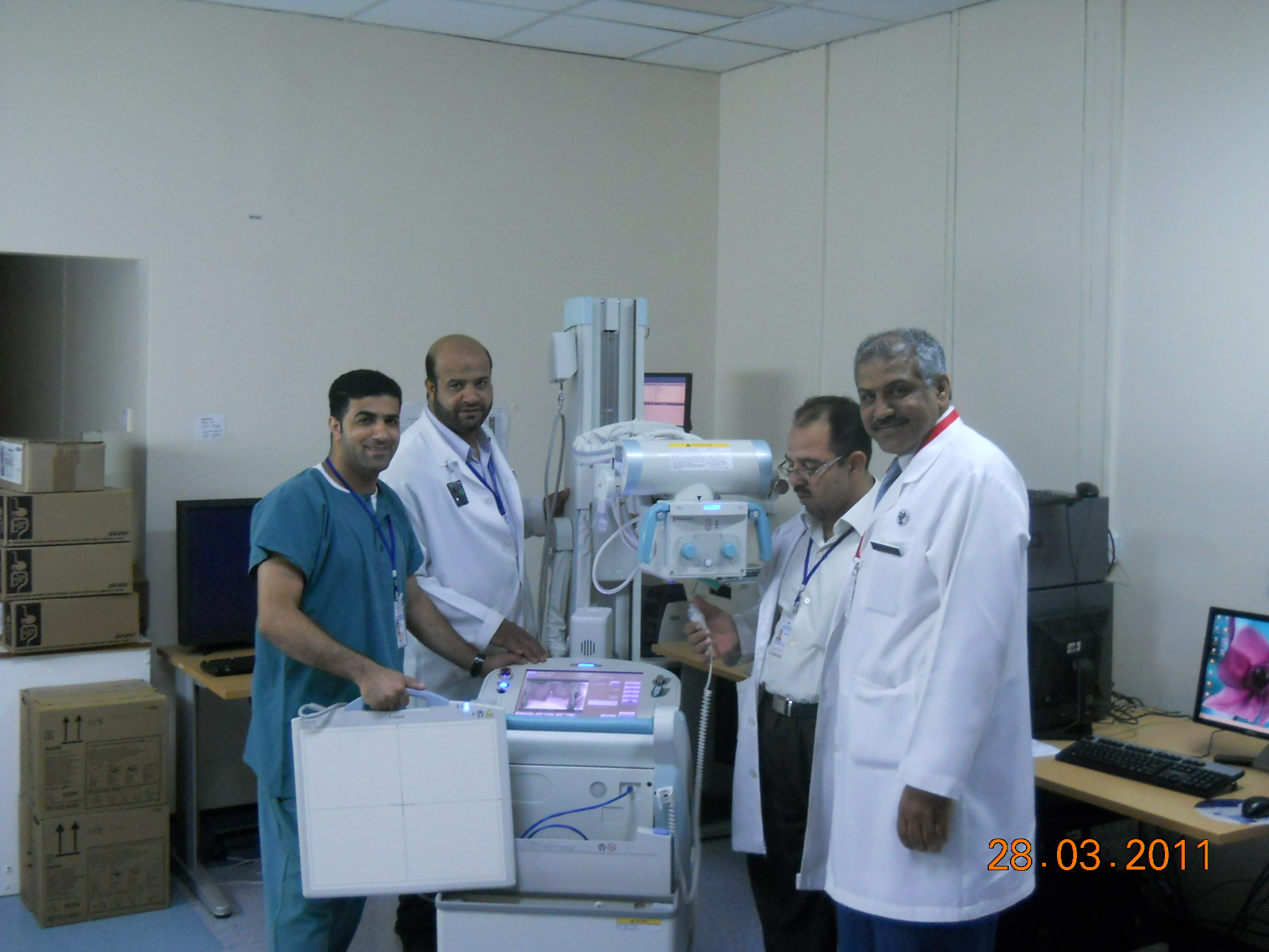 SMC has received one digital mobile X-ray unit