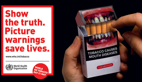 MESSAGE ON WORLD NO TOBACCO DAY